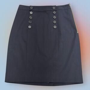 ANN TAYLOR Women's 4P Blue Skirt